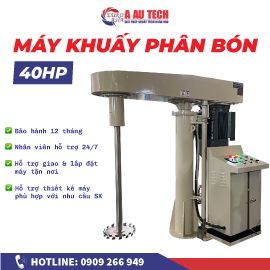 Lắp đặt máy khuấy phân bón cho cơ sở sản xuất tại Bình Dương