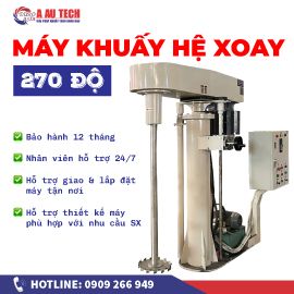 Máy khuấy sơn cổ xoay 270 độ