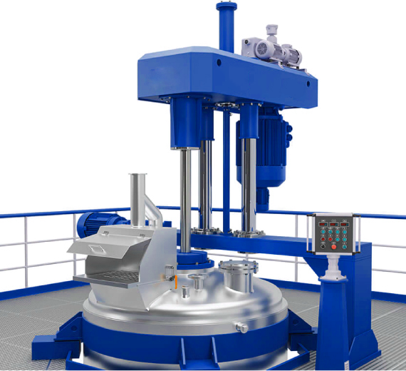 High-Speed Vertical Moving Dissolver  High-Speed Vertical Moving Dissolver